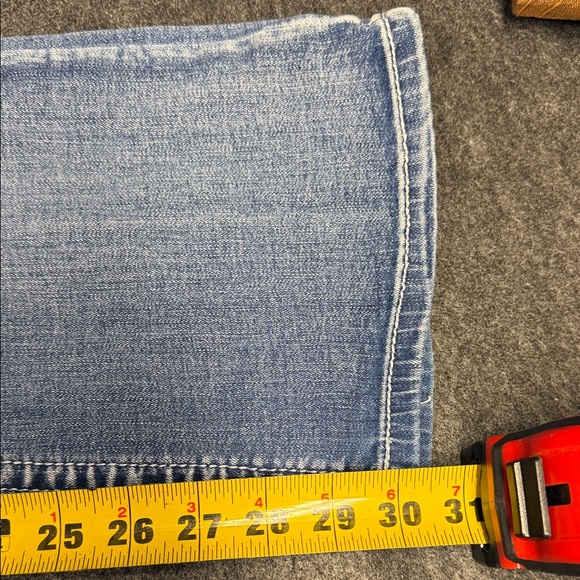 Westfield Eagle Stylish Light Blue Flare Jeans - Picture 13 of 14